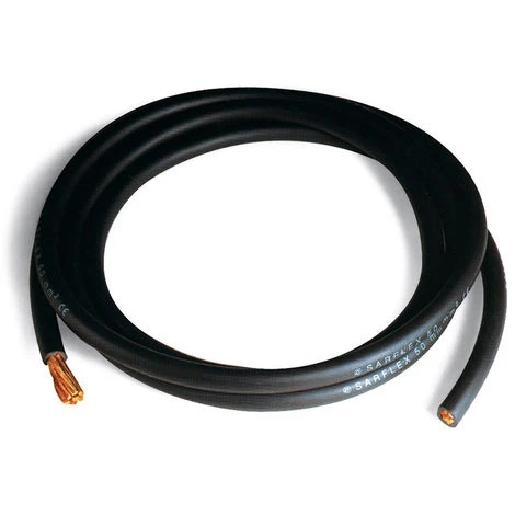 ERREBI GROUP Câble Fil Unipolaire Machine Soudage Sec. 10,00 Mmq Noir 1 ERREBI GROUP Câble Fil Unipolaire Machine Soudage Sec. 10,00 Mmq Noir