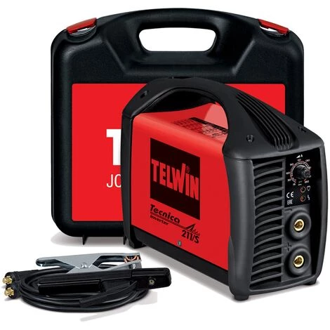 Poste à Souder Inverter MMA TIG Telwin Tecnica 211 / S 816122 - Rouge - - Rouge 1 Poste à Souder Inverter MMA TIG Telwin Tecnica 211 / S 816122 - Rouge - - Rouge