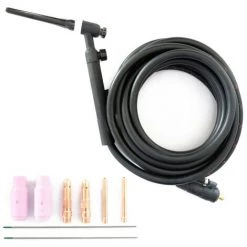 AWELCO Torche Tig à Valve 17V Connecteur 10/25 + Accessoires Kit De Démarrage