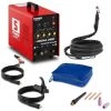 Stamos Welding Poste Souder Soudage Pulse Puls Tig Wig Mma Inverter Dc Hf 200A - Rouge