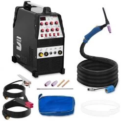 Stamos Poste À Souder Manuel Allumage Hf 230 V 220 À Fonction C.A. Et C.C - Argent