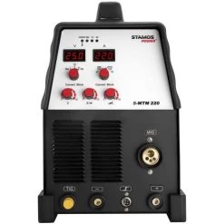 STAMOS Poste À Souder Combiné Tig Soudage À L'Arc 230 V 220 A Powerventilator - Rouge -Soudure à l'arc Sales Store 13814069 3