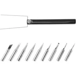 STAMOS Station De Soudage Dessoudage SMD Fer Air Chaud Accessoires Plaque Chauffante - Bleu, Argent, Noir -Soudure à l'arc Sales Store 13814129 4