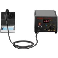 STAMOS Station De Soudage Numérique Avec Écran Et LED Support Pratique 65W 200 à 480°C - Blanc, Crème 7 STAMOS Station De Soudage Numérique Avec Écran Et LED Support Pratique 65W 200 à 480°C - Blanc, Crème -Soudure à l'arc Sales Store 13814197 4