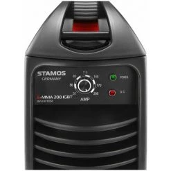 STAMOS Poste A Souder A L'Arc Electrique Soudure Electrode Enrobée Dc Mma 200 Amp 230 V - Argent -Soudure à l'arc Sales Store 13814362 4