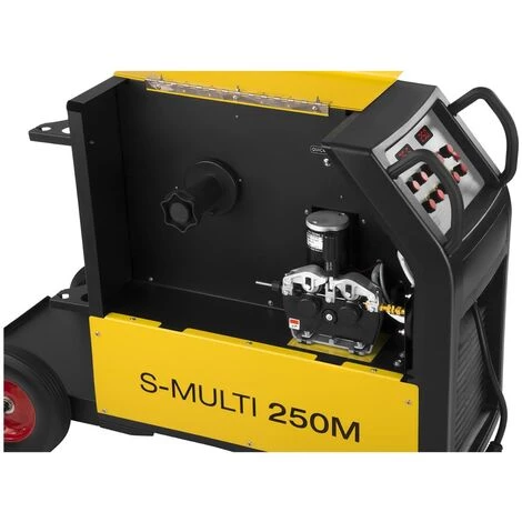 STAMOS Poste À Souder Combiné - 250 A - 400 V - Mig/Mag - Tig - E-Hand - Fcaw - Argent 3 STAMOS Poste À Souder Combiné - 250 A - 400 V - Mig/Mag - Tig - E-Hand - Fcaw - Argent – Image 3