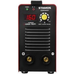 STAMOS Poste A Souder A L'Arc Mma Soudure Electrode Inverter Igbt Led 160 A Hot Start - Bleu, Argent 7 STAMOS Poste A Souder A L'Arc Mma Soudure Electrode Inverter Igbt Led 160 A Hot Start - Bleu, Argent -Soudure à l'arc Sales Store 13814570 3