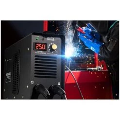 Poste à Souder à L'arc Mma Soudure Electrode Inverter Igbt Led 20–250A Stamos - Rouge -Soudure à l'arc Sales Store 13814572 4