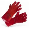 STAMOS Gants De Soudeur Gants De Travail Cuir Gants De Protection Type A / B Gr.10 / Xl - Argent, Rouge