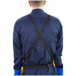 Stamos - Tablier De Soudeur En Cuir Croûte De Bovin - Taille Xl - Blanc, Jaune -Soudure à l'arc Sales Store 13814875 3