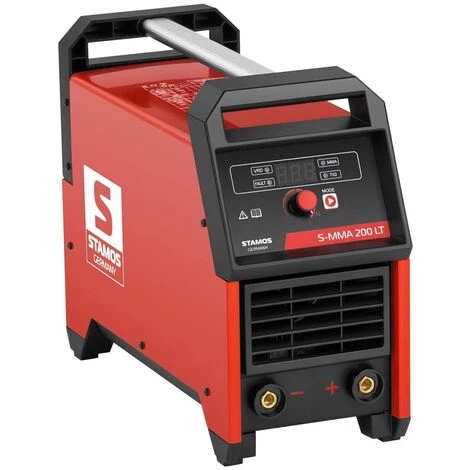 STAMOS Poste À Souder Soudeuse Tig Mma 10-200 A Amorçage Chaud/Contact Milieu Humide - Argent 2 STAMOS Poste À Souder Soudeuse Tig Mma 10-200 A Amorçage Chaud/Contact Milieu Humide - Argent – Image 2