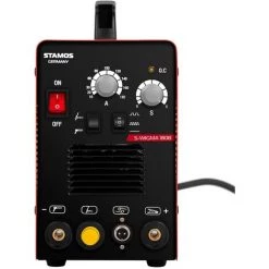 STAMOS Poste À Souder TIG DC MMA Arc HF Pulse 180 A 2/250 Hz Post-Gaz 1-5 S Aluminium - Argent, Gris Foncé -Soudure à l'arc Sales Store 13815331 3