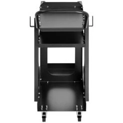 STAMOS Chariot Poste à Souder Professionnel -3 Compartiments Chariot D'Atelier Support - Blanc, Noir -Soudure à l'arc Sales Store 13974602 3