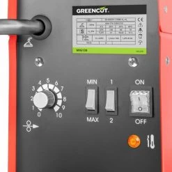 Soudeur Soudage En Fil Continu, Puissance Entre 35A-130A, Tension 230V, Diamètres Des Fils 0,6mm-0,8mm - Greencut MIG130 -Soudure à l'arc Sales Store 14859528 3