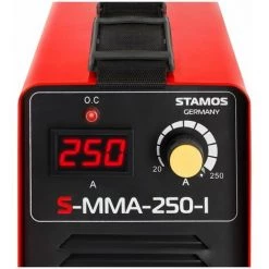 STAMOS Poste À Souder À L'Arc MMA Inverter IGBT Soudage Soudure Portable Hot Start 250A - Jaune, Noir -Soudure à l'arc Sales Store 14918256 4
