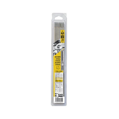Blister De 50 électrodes Rutiles Acier Ø4 GYS - 084452 1 Blister De 50 électrodes Rutiles Acier Ø4 GYS - 084452