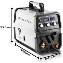 STAHLWERK MIG 155 ST IGBT - MIG MAG Machine à Souder Au Gaz Inerte Avec 155 A, Fil Fourré FLUX, Avec Soudage Manuel MMA, Garantie De 7 Ans -Soudure à l'arc Sales Store 15372804 4