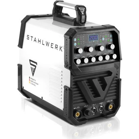 STAHLWERK AC/DC TIG 200 Puls ST, Nombreux Paramètres De Soudage Réglables, ALU & Tôle Mince Adaptée, Garantie 7 Ans 3 STAHLWERK AC/DC TIG 200 Puls ST, Nombreux Paramètres De Soudage Réglables, ALU & Tôle Mince Adaptée, Garantie 7 Ans – Image 3