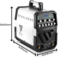 STAHLWERK AC/DC TIG 200 Puls ST, Nombreux Paramètres De Soudage Réglables, ALU & Tôle Mince Adaptée, Garantie 7 Ans 9 STAHLWERK AC/DC TIG 200 Puls ST, Nombreux Paramètres De Soudage Réglables, ALU & Tôle Mince Adaptée, Garantie 7 Ans -Soudure à l'arc Sales Store 15664853 5