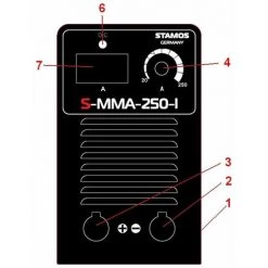 HELLOSHOP26 Poster à Souder à L'arc - 250A - 230V - IGBT Professionnel 9 HELLOSHOP26 Poster à Souder à L'arc - 250A - 230V - IGBT Professionnel -Soudure à l'arc Sales Store 1614732 5