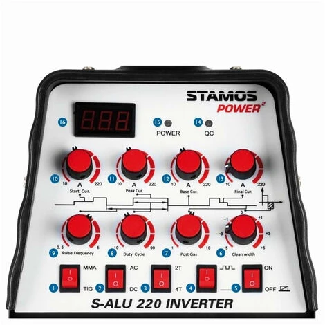 HELLOSHOP26 Poste à Souder Aluminium - 200A - 230V- Temps 2/4 Professionnel 4 HELLOSHOP26 Poste à Souder Aluminium - 200A - 230V- Temps 2/4 Professionnel – Image 4