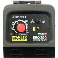 Poste à Souder EVO160 STANLEY FATMAX MMA + TIG + Cagoule Stanley Automatique 9/13 Facteur De Marche 60% -Soudure à l'arc Sales Store 16592611 3