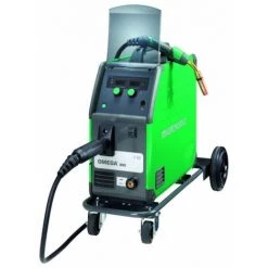 MIGATRONIC Poste à Souder Portatif Omega 300 Basic Boost - 300A - MIG - ø0.6 à 1.6mm - Avec Chariot, Câble De Masse Et Torche MB36