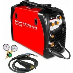 Poste à Souder Onduleur MIG-MAG-FLUX 160A - Manomètre Inclus MW-Tools MIG160E