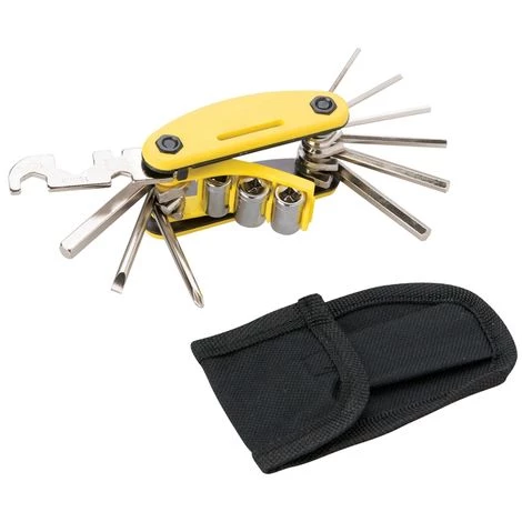 MONTURE D'OUTILS POUR VÉLO 13 FONCTIONS SILVERLINE 581054 1 MONTURE D'OUTILS POUR VÉLO 13 FONCTIONS SILVERLINE 581054