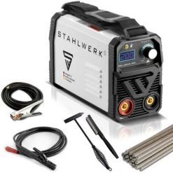 STAHLWERK ARC 200 MD IGBT - Machine à Souder DC MMA / Lift-TIG Avec 200 Ampères Très Compacte, Garantie* Du Fabricant De 7 Ans 6 STAHLWERK ARC 200 MD IGBT - Machine à Souder DC MMA / Lift-TIG Avec 200 Ampères Très Compacte, Garantie* Du Fabricant De 7 Ans -Soudure à l'arc Sales Store 18812440 3