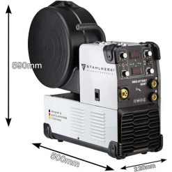 STAHLWERK MIG MAG 270 ST IGBT- équipement Complet - Machine à Souder MIG MAG Sous Gaz Protecteur Avec 270 A, Avec MMA E-hand, Blanc, 7 Ans De Garantie -Soudure à l'arc Sales Store 23678429 3