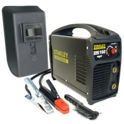 Poste à Souder Inverter STANLEY FATMAX KING 160 PRO 100% Duty Cycle MMA Electrodes Acier Inox Fonte Basiques 1.6 à 4 Mm