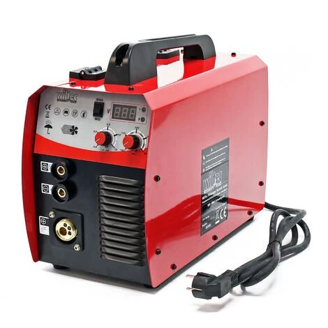 WILTEC Poste à Souder MIG-MAG 40-180A De Soudage 0,6-1,0mm Appareil Mobile Commutateur Thermique 2 WILTEC Poste à Souder MIG-MAG 40-180A De Soudage 0,6-1,0mm Appareil Mobile Commutateur Thermique – Image 2