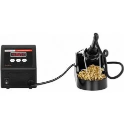 STAMOS Station De Soudage Dessoudage LED Numérique ESD Fer À Souder Support Éponge 80W - Argent, Noir 8 STAMOS Station De Soudage Dessoudage LED Numérique ESD Fer À Souder Support Éponge 80W - Argent, Noir -Soudure à l'arc Sales Store 24394049 4