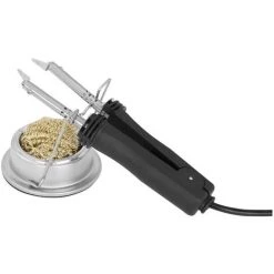 STAMOS Station De Soudage Dessoudage Numérique ESD SMD Fer À Souder Support Éponge 80W - Argent -Soudure à l'arc Sales Store 24394051 4