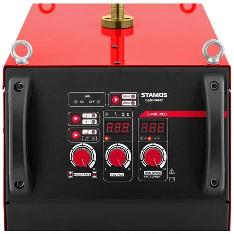 Stamos Poste À Souder Combiné Soudure Mig Mag Mma Fcaw Refroidi Eau 400a 400v - Blanc, Argent 2 Stamos Poste À Souder Combiné Soudure Mig Mag Mma Fcaw Refroidi Eau 400a 400v - Blanc, Argent – Image 2
