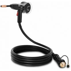 STAMOS Pistolet À Souder Spool Gun Torche MIG/MAG Avec Dévidoir De Fil Câble 2,7m 130a - Rouge