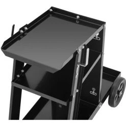 STAMOS Chariot De Soudage Mobile Atelier Soudure Poste À Souder Support Bouteilles 80kg - Noir -Soudure à l'arc Sales Store 24394580 3
