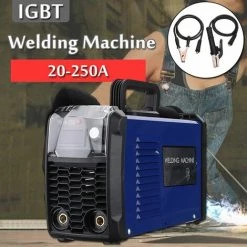 DRILLPRO Soudeurs électriques De Prise EU De Machine De Soudure à L'arc D'inverseur 220V NOUVEAU (MMA-250A) -Soudure à l'arc Sales Store 27076378 3