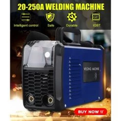 DRILLPRO Soudeurs électriques De Prise EU De Machine De Soudure à L'arc D'inverseur 220V NOUVEAU (MMA-250A) -Soudure à l'arc Sales Store 27076378 4