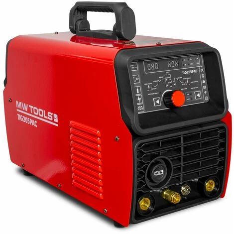 Poste à Souder TIG AC/DC Pulse 200 A + Accessoires MW-Tools TIG205PAC 2 Poste à Souder TIG AC/DC Pulse 200 A + Accessoires MW-Tools TIG205PAC – Image 2