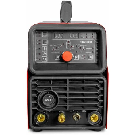 Poste à Souder TIG AC/DC Pulse 200 A + Accessoires MW-Tools TIG205PAC 4 Poste à Souder TIG AC/DC Pulse 200 A + Accessoires MW-Tools TIG205PAC – Image 4