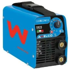 Poste à Souder Inverter IRIS150 MMA Awelco Soudure à L'arc Aciers Inox Fonte Baguettes 1.6 à 3.2 Mm