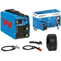 Poste à Souder Inverter IRIS150 MMA Awelco Soudure à L'arc Aciers Inox Fonte Baguettes 1.6 à 3.2 Mm -Soudure à l'arc Sales Store 28969110 3