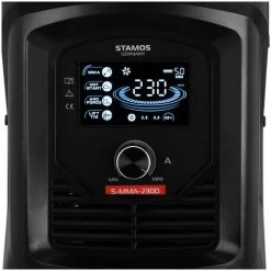 STAMOS Poste À Souder À L'Arc MMA IGBT VRD Portable Arc Force Hot Start Anti Stick 230A - Gris -Soudure à l'arc Sales Store 30384384 5