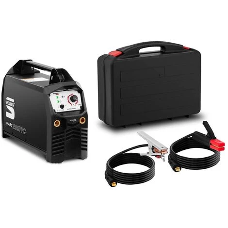 STAMOS Poste À Souder À L'Arc MMA Onduleur IGBT Inverter 200A Option Groupe Électrogène - Argent 1 STAMOS Poste À Souder À L'Arc MMA Onduleur IGBT Inverter 200A Option Groupe Électrogène - Argent