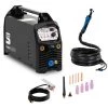 Poste À Souder À L'Arc MMA Onduleur IGBT Inverter Alu 200A 230V TIG AC/DC Stamos - Noir, Argent