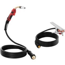 STAMOS Poste À Souder À L'Arc MIG MAG MMA FCAW IGBT Inverter 250A Option TIG Liftarc - Noir, Blanc -Soudure à l'arc Sales Store 31650350 4