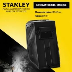 STANLEY Poste à Souder Inverter Max 130A -Soudure à l'arc Sales Store 32970102 3