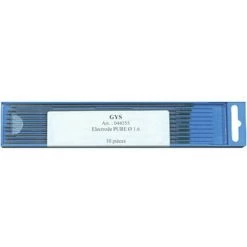GYS VE : 10 Electrode En Tungstene (vert) WIG ALU, 150 Mm, D : 1,6mm Pour WIG Onduleur De Soudage